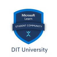Microsoft Student Community × DIT logo